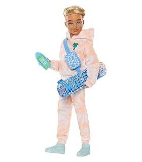 Ken C/Monopatin Amigo Barbie JDD75