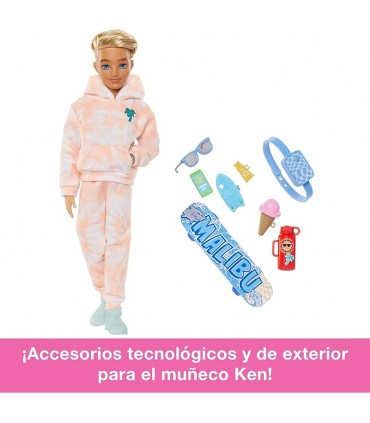 Ken C/Monopatin Amigo Barbie JDD75