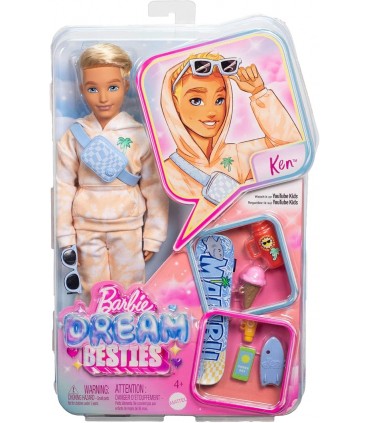 Ken C/Monopatin Amigo Barbie JDD75