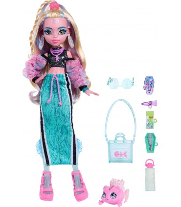 Muñeca Monster Lagoona Blue JHK33