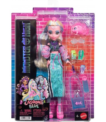 Muñeca Monster Lagoona Blue JHK33