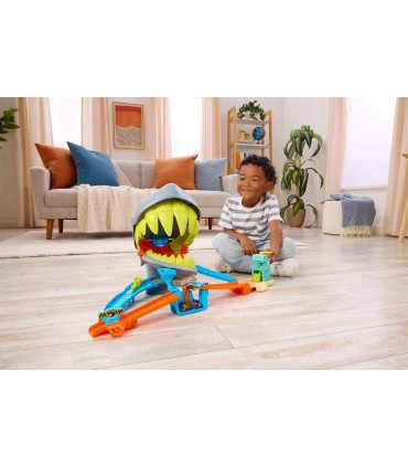 Pista Hot Wheels Playa Tiburon Mor.JHL96