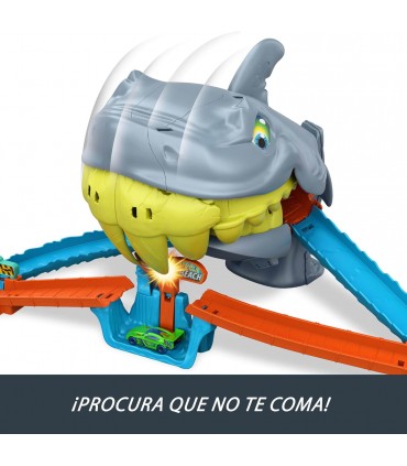 Pista Hot Wheels Playa Tiburon Mor.JHL96