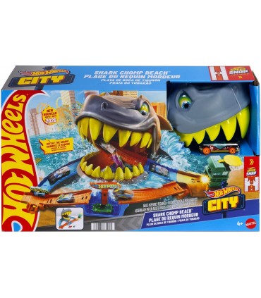 Pista Hot Wheels Playa Tiburon Mor.JHL96