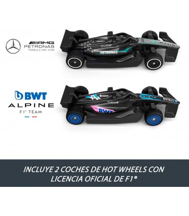 Pista Doble Coches F-1.Hot Wheels.JKM88