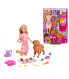 Barbie Perritos Recien Nacidos HCK75