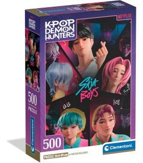 Puzzle 500 Pcs K-Pop Hunters Ref: 35625