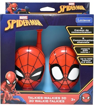 Walkie Talkies 3D Spiderman LE-TW18SP