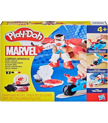 Moto Capitan America Play-Doh G0555