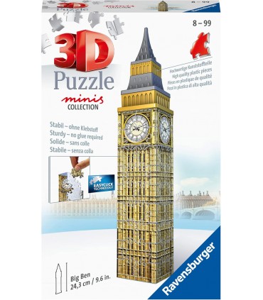 Puzzle Big Ben Mini 3D 60Pcs Ref: 11246