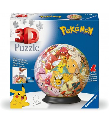 Puzzle 3D Bola Pokemon 72Pcs 11595