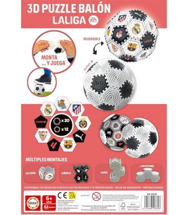 Puzzle Balon 3D La Liga Ref: 20339