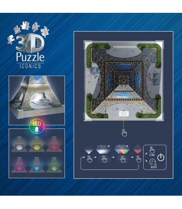 Puzzle 3D La Torre Eiffel Ref: 08024