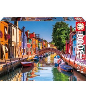 Puzzle 3000Pcs Burano Italy Ref: 20577