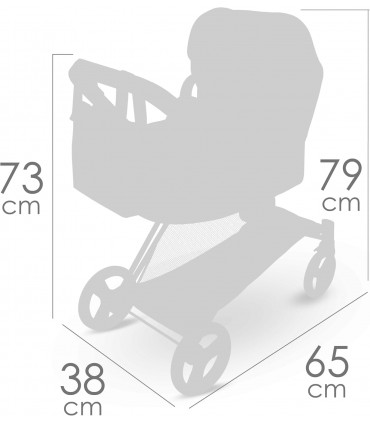 Coche Muñeca 3x1 Plegable Ref: 81778