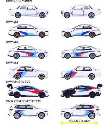 Blister Coches BMW Deluxe 8502101003
