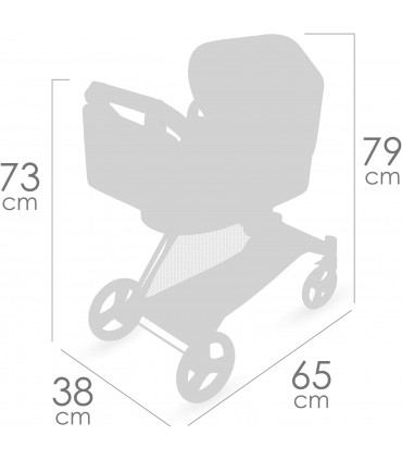 Coche Muñeca 3x1 Plegable Ref: 81773