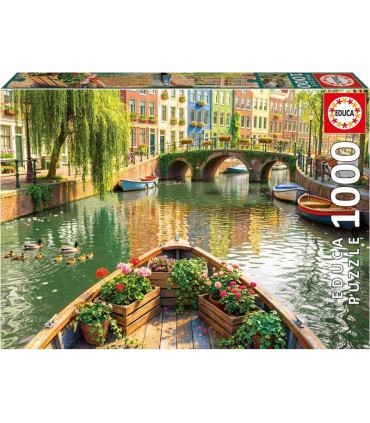 Puzzle 1000 Pcs Paseo Barco Amster.20563