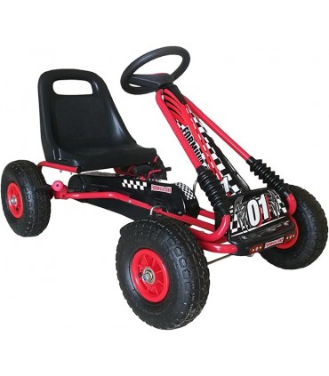 Go Kart Rojo 97*57*61 Air Wheel GK0090