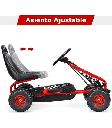 Go Kart Rojo 97*57*61 Air Wheel GK0090