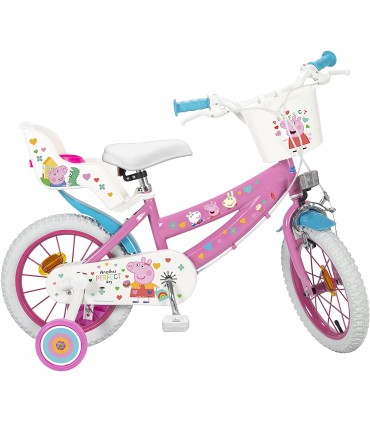 Bicicleta 14" Peppa Pig Rosa Ref: 1495