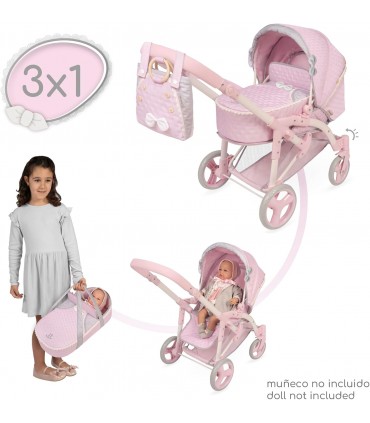 Coche Muñeca Plegable 3x1 Ref: 81675