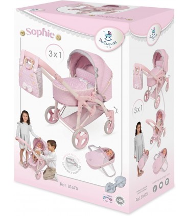 Coche Muñeca Plegable 3x1 Ref: 81675