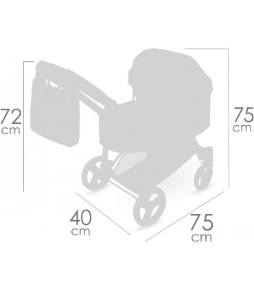 Coche Muñeca Plegable 3x1 Ref: 81675