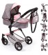 Coche Capota Gris-Rosa Ref: 18433AA