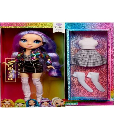 Muñeca Rainbow High-Violeta 431602