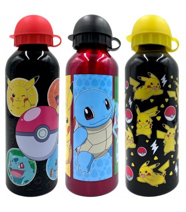 Botella Aluminio Pokemon 500Ml PK00014