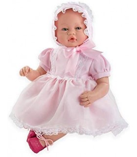 Muñeca Vera C/Vestido Y Capucha Rosa