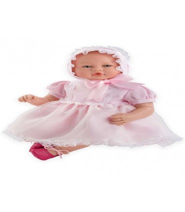 Muñeca Vera C/Vestido Y Capucha Rosa
