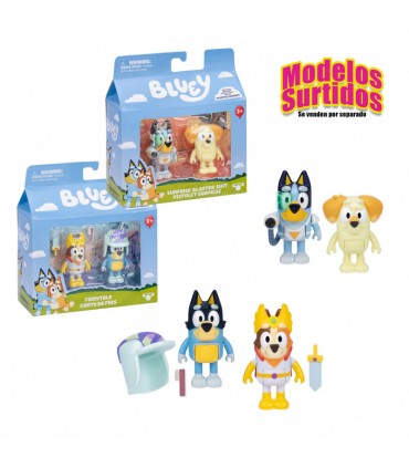 Pack 2 Figuras Bluey Ref: BLY91110