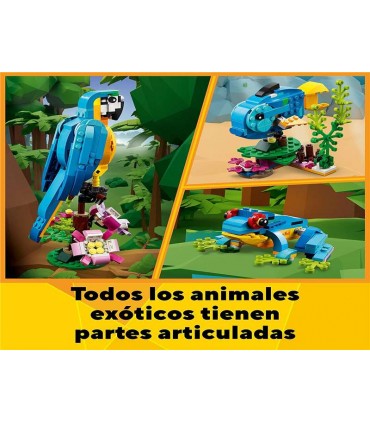 Loro Exotico Lego Ref: 31136