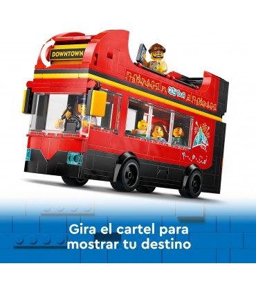Autobus Turistico Rojo Dos Plantas 60407