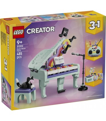 Piano Musical Decorativo C/Gato 31392