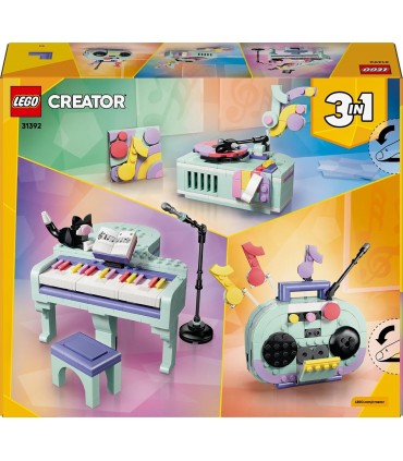 Piano Musical Decorativo C/Gato 31392