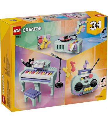 Piano Musical Decorativo C/Gato 31392