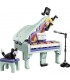 Piano Musical Decorativo C/Gato 31392