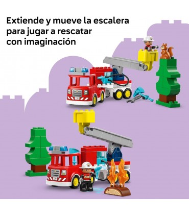 Camion Bombero C/Manguera,Bomberos 10473