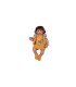 Muñeca Alicia 2 Colas Morena Flores 916
