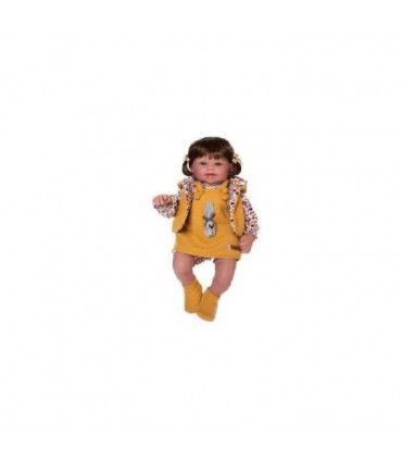 Muñeca Alicia 2 Colas Morena Flores 916