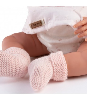 Muñeca C/Peso Lola Vest.Rosa 10302