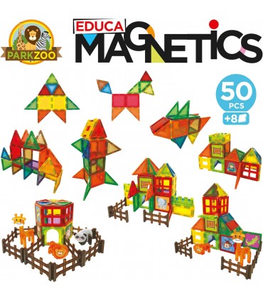 Educa Magnetics Pack Zoo 50P Ref: 20270