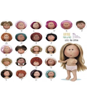Muñeca Mia Clothes Polybag 23Cm 3199/1