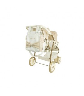 Coche Gemelar Reborn 45x70x73Cm 40944