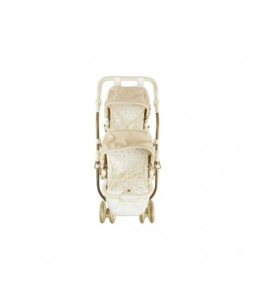 Coche Gemelar Reborn 45x70x73Cm 40944
