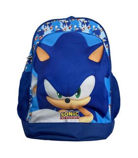 Mochila Grande Triple Zip Sonic 413644