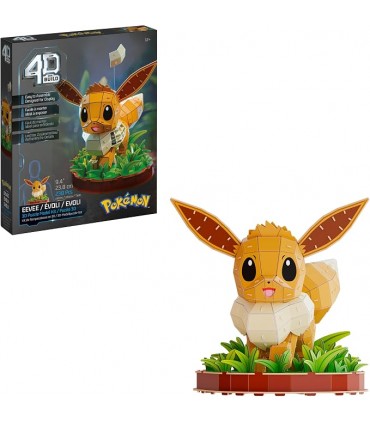 Maqueta Pokemon 4D Eevee 238Pcs 6076358